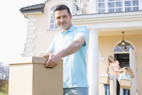 House removalists assisting with a local move in Somers Town