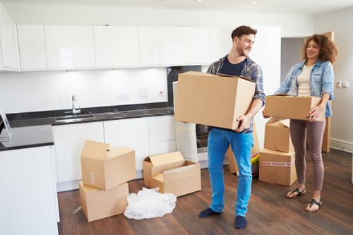 Donation-ready household items prepared for charity reuse partnerships