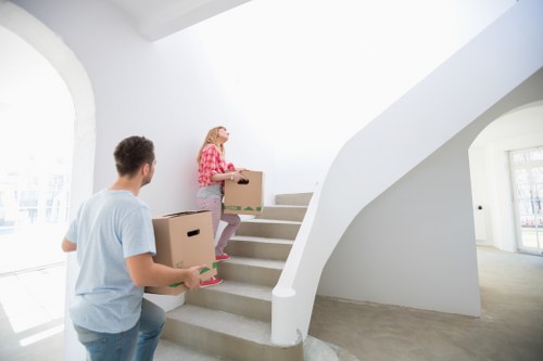 Moving van for Somers Town streets with access challenges