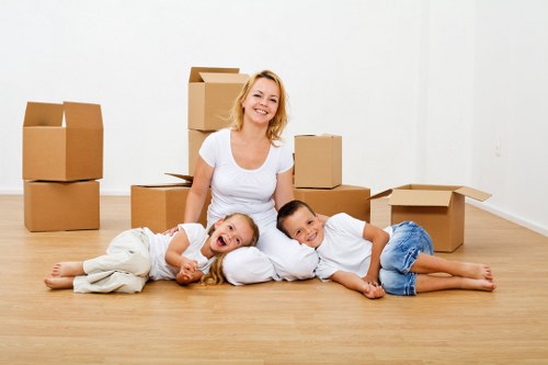 Local removals service helping a customer move in Somers Town