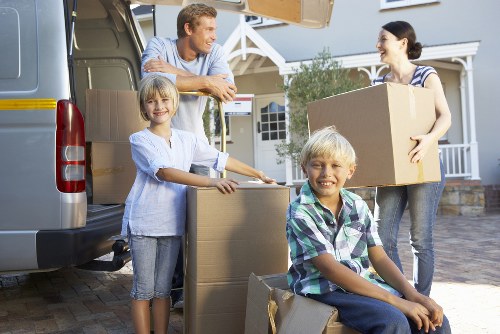 Van loading help for furniture and boxes in Somers Town