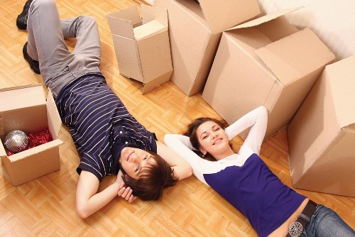 Prepared boxes and furniture for Somers Town removals